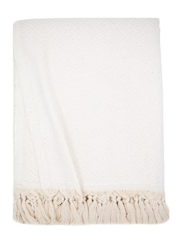 Towel to Go Plaid in Weiß - (L)250 x (B)200 cm