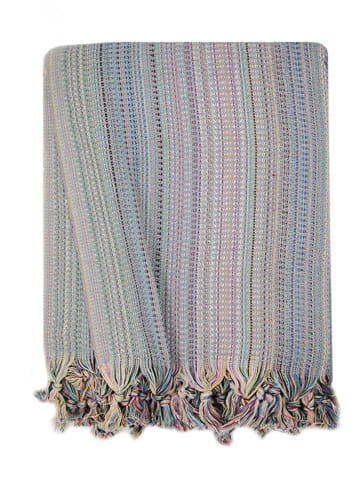 Towel to Go Plaid in Bunt - (L)250 x (B)200 cm