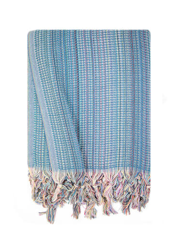Towel to Go Plaid in Hellblau - (L)250 x (B)200 cm
