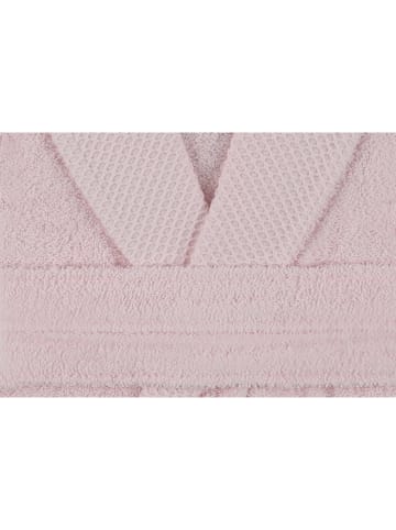 Colourful Cotton Bademantel "Cappa" in Rosa