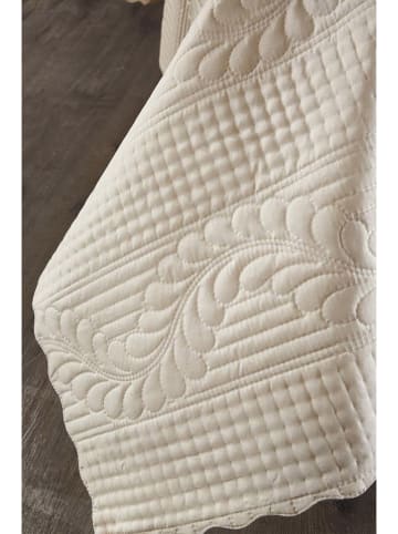 Colourful Cotton 3-delige bedspreiset "Sena" beige