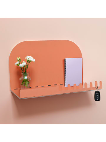 Uyart Home Organizer abrikooskleurig/oranje/lichtroze - (B)35 x (H)35 x (D)15 cm