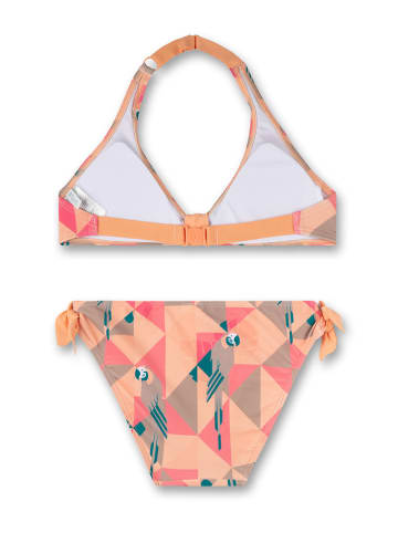 Sanetta Kidswear Bikini oranje/meerkleurig