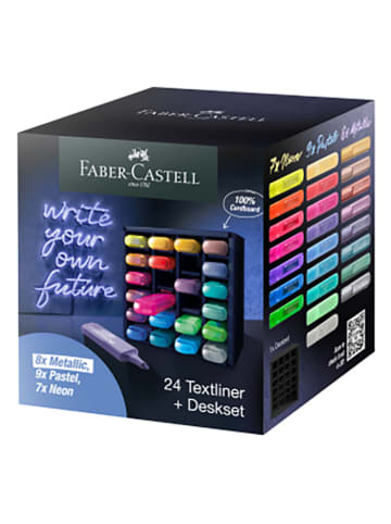 Faber-Castell Textmarker "46 Superfluorescent" - 24 Stück