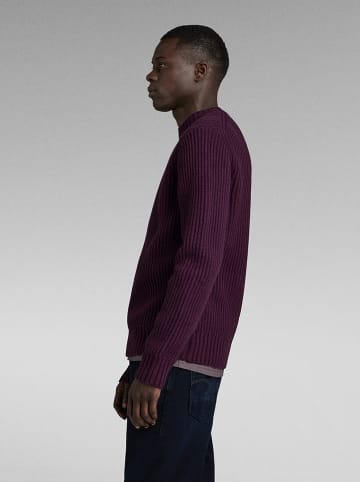 G-Star Sweter w kolorze fioletowym