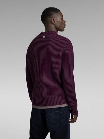 G-Star Sweter w kolorze fioletowym