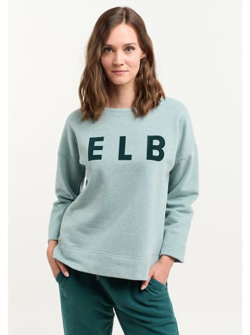 ELBSAND Sweatshirt "Alida" groen