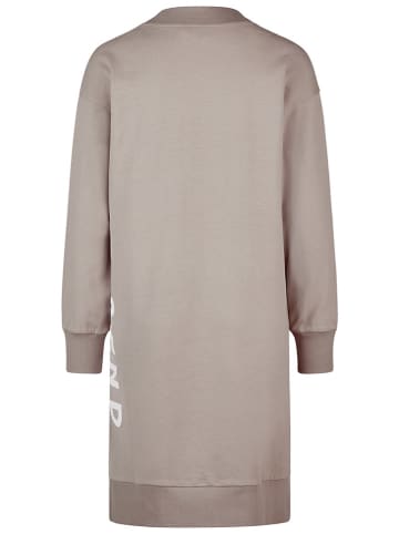 ELBSAND Sukienka dresowa "Oona" w kolorze beżowym
