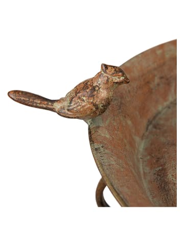 Clayre & Eef Vogelvoerbakje bruin - (H)75 x Ø 48 cm