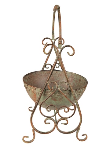 Clayre & Eef Pflanzenhalter in Grün - (B)26 x (H)49 x (T)27 cm