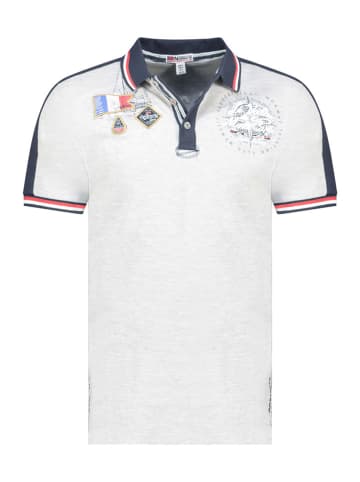 Geographical Norway Poloshirt "Kalvin" in Grau