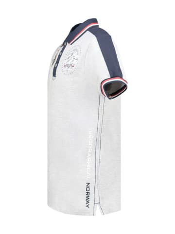 Geographical Norway Poloshirt "Kalvin" grijs