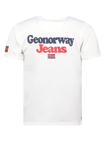 Geographical Norway Shirt in WeiÃŸ