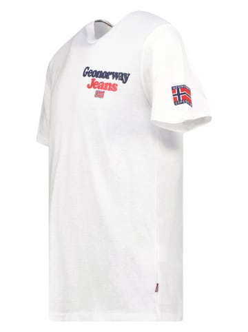 Geographical Norway Shirt in WeiÃŸ