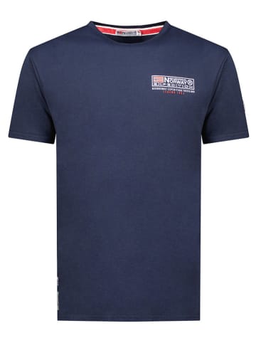 Geographical Norway Shirt "Jofforoy" donkerblauw