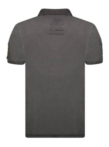 Geographical Norway Poloshirt "Kinflat" in Schwarz