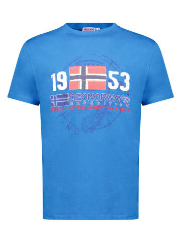 Geographical Norway Shirt blauw