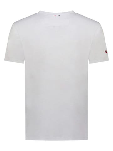 Geographical Norway Koszulka "Jactus" w kolorze szarym