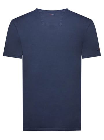 Geographical Norway Shirt "Jactus" in Dunkelblau