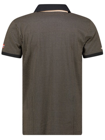Geographical Norway Koszulka polo "Kingdom" w kolorze czarnym