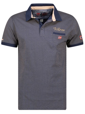 Geographical Norway Poloshirt "Kingdom" in Dunkelblau