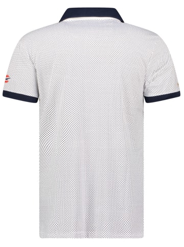 Geographical Norway Koszulka polo "Kingdom" w kolorze białym