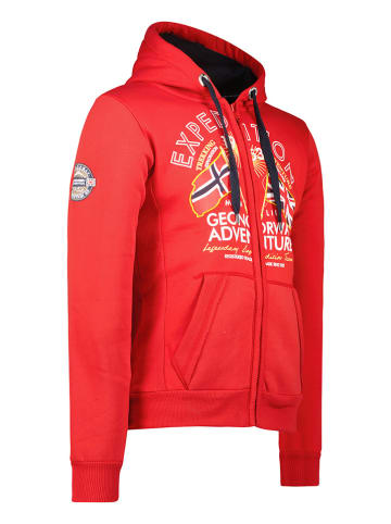 Geographical Norway Sweatvest rood