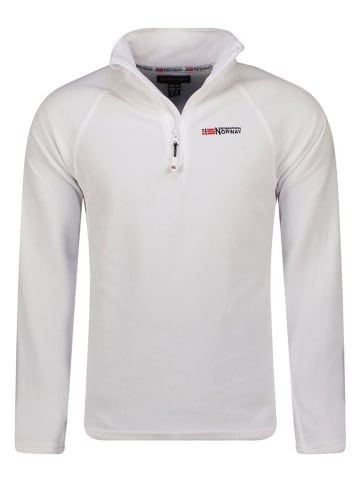 Geographical Norway Fleecepullover "Tug" in Weiß