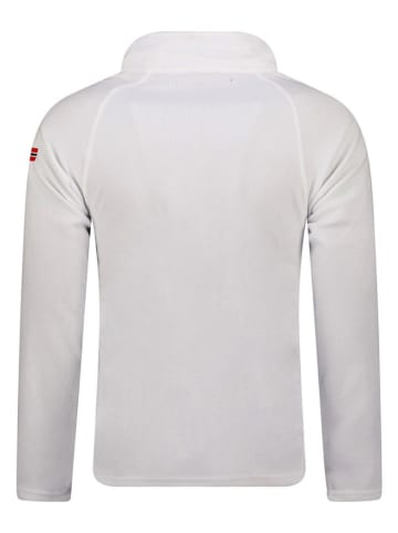 Geographical Norway Fleecepullover "Tug" in Weiß