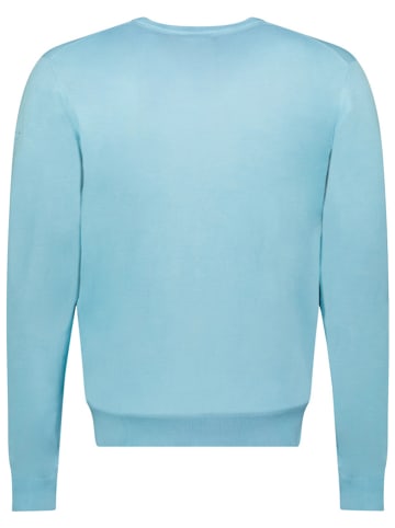 Geographical Norway Sweter w kolorze błękitnym