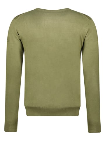 Geographical Norway Sweter w kolorze khaki