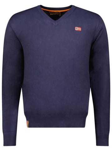 Geographical Norway Pullover in Dunkelblau