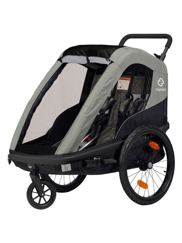 Hamax Multifunktionsanhänger "Avenida Twin" in Grau/ Schwarz