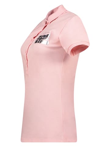 Geographical Norway Poloshirt in Rosa