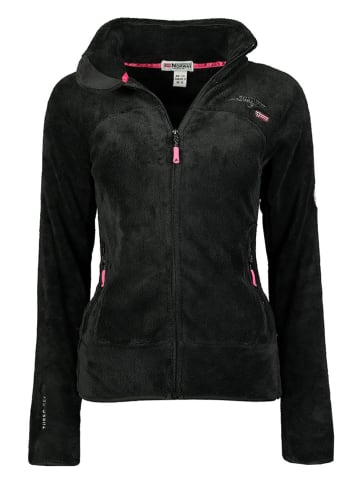 Geographical Norway Fleecejacke "Upaline" in Schwarz