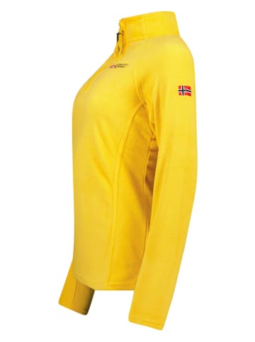 Geographical Norway Fleecepullover "Tug" in Gelb