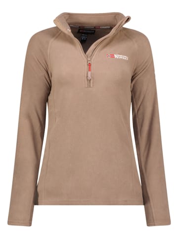Geographical Norway Fleecepullover "Tug" in Taupe