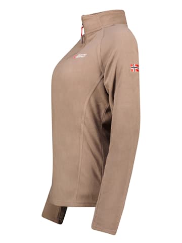 Geographical Norway Fleecepullover in Beige