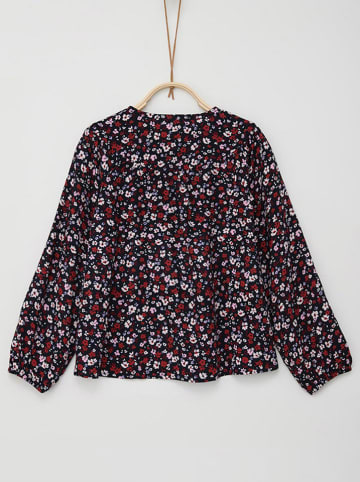 s.Oliver Bluse in Schwarz/ Rot/ Rosa