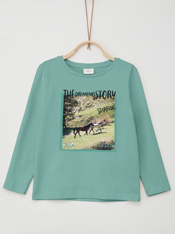 s.Oliver Longsleeve in Türkis