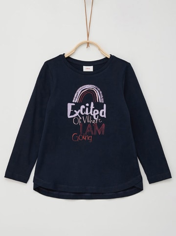 s.Oliver Longsleeve in Dunkelblau