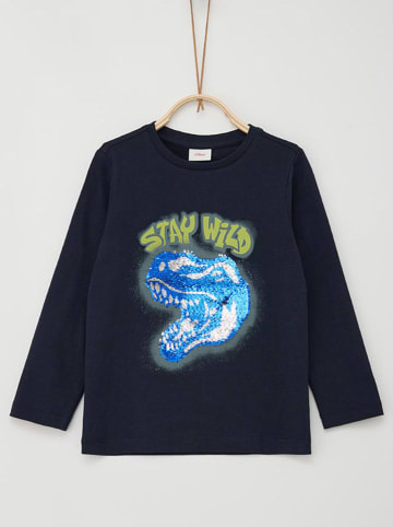 s.Oliver Longsleeve in Dunkelblau