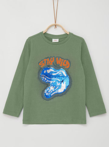 s.Oliver Longsleeve in Grün