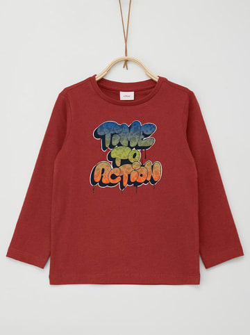 s.Oliver Longsleeve in Rot