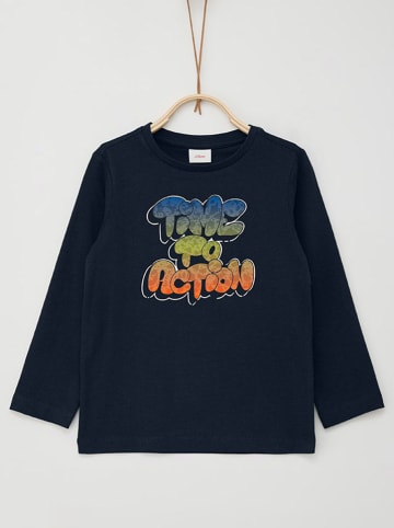 s.Oliver Longsleeve in Dunkelblau