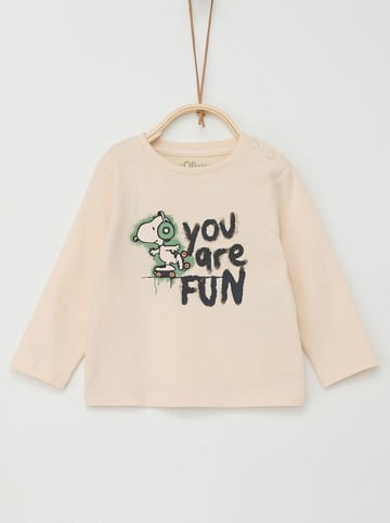 s.Oliver Longsleeve in Beige