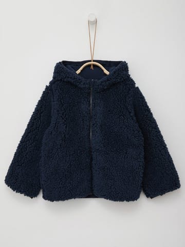 s.Oliver Fleecejacke in Dunkelblau
