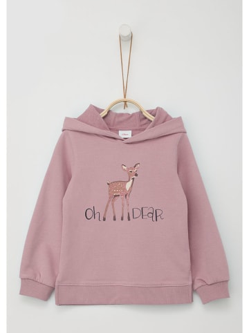s.Oliver Bluza w kolorze szaroróżowym