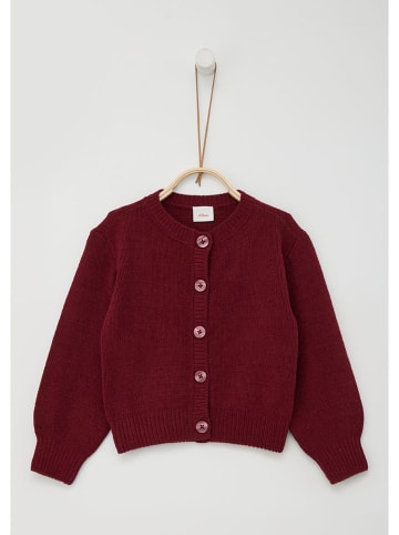 s.Oliver Cardigan in Bordeaux