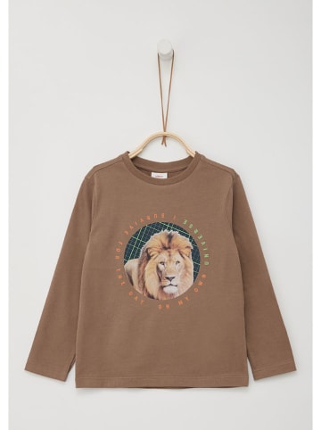 s.Oliver Longsleeve lichtbruin